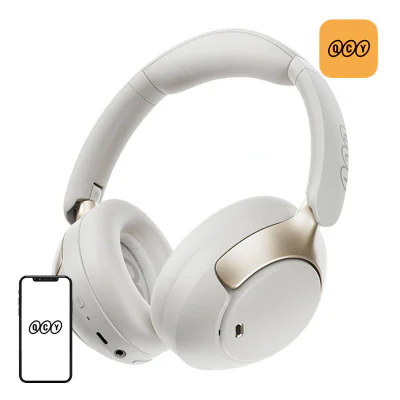 Căști QCY H3 Pro (alb)