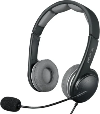 CASTI SPEEDLINK SONID STEREO USB BLACK "SL-870002-BKGY"