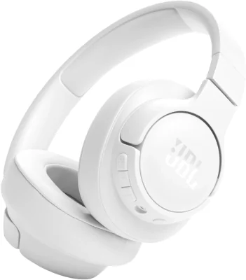 JBL Tune 720BT, Wired & Wireless, Calls/Music, 20 - 20000 Hz, 220 g, Headset, White