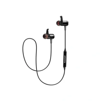 CASTI Tronsmart, "Encore S1 Sports", wireless, intraauriculare cu fir de legatura, pt smartphone, microfon pe fir, conectare prin Bluetooth 4.1, negru, "S1"