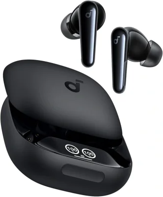 Casti In-ear ANKER Liberty 4 Pro, Fara Fir, noise-canceling, Negru