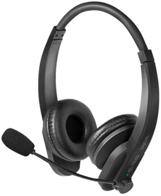 Căști wireless LOGILINK BT0060, over-ear, Bluetooth 5.0