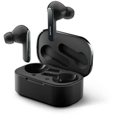 Căști wireless PHILIPS TAT5506BK/00, True wireless Stereo (TWS), in-ear, Bluetooth 5.2