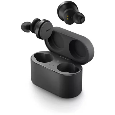 Căști wireless PHILIPS TAT8506BK/00, True wireless Stereo (TWS), in-ear, Bluetooth 5.2