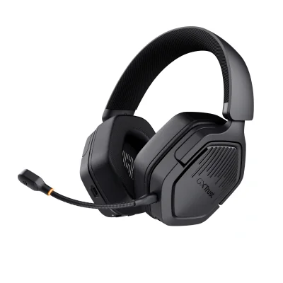 Casti Gaming Head-band TRUST GXT 493 Carus, Wireless, Negru