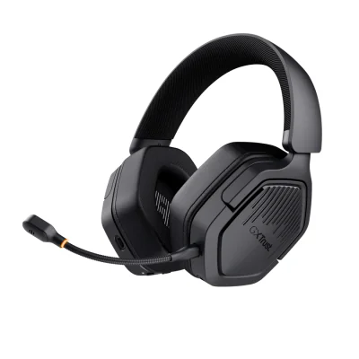Casti Gaming Head-band Trust GXT 493PS Carus, Wireless, Negru
