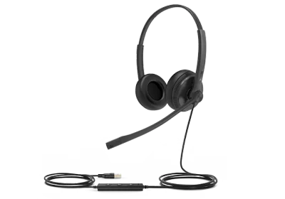 Căști YEALINK UH34 Dual Teams Headset, cu fir, over-ear