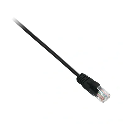 CAT6 ETHERNET BLACK UTP 3M/RJ45 100 COPPER SNAGLESS
