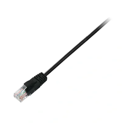 CAT6 ETHERNET BLACK UTP 50CM/RJ45 100 COPPER SNAGLESS