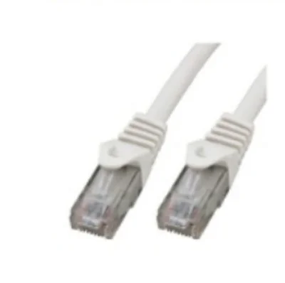 CAT6 RJ45 UTP LSZH 1M WH/5GBIT PATCH CABLE HALOGENFREI