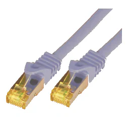 CAT7 SFTP RJ45 LSZH 1M GREY/10GBIT RAW PATCH CABLE