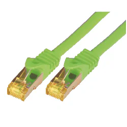 CAT7 SFTP RJ45 LSZH 2M GREEN/10GBIT RAW PATCH CABLE