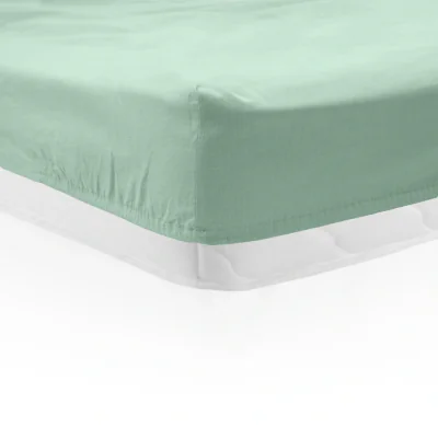CEARCEAF PAT CU ELASTIC 90X200 CM VERDE