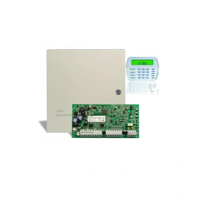 Centrala 32 zone, DSC PC 1616-WS ICON  (max. 32 - wireless, 6 - cablate, extensibile la 16 cu modulele PC5108), Tastatura ICON RFK5501 inclusa, 2 partitii, Nu include transformator