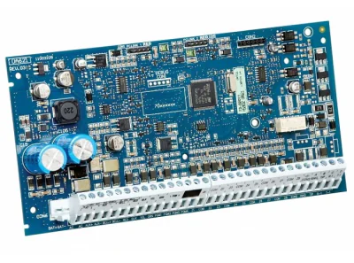 Centrala 8 zone. DSC NEO-2032NK, Extensibila la 32 zone cablate sau radio, 4 partitii, Memorie 500 evenimente, 72 utilizatori, Accepta 16 tastaturi si zone de tastaturi, 2 iesiri programabile extensibila la 38, CUTIE PC5003 INCLUSA