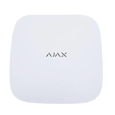 Centrala alarma wireless AJAX Hub2 - alb, 2xSIM 2G, Ethernet - AJAX; Dispozitive conectate: 100, Utilizatori: 50, Incaperi: 50, Partitii: 9,Video: 25 camere sau DVR-uri, Sirene conectate: 10, Scenarii: 32; Comunicatii: Ethernet, GSM 2G (2 x micro SIM