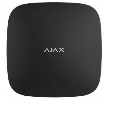 Centrala alarma wireless AJAX Hub2 - negru, 2xSIM 4G/3G/2G, Ethernet - AJAX; Dispozitive conectate: 100, Utilizatori: 50, Incaperi: 50, Partitii: 9, Video: 25 camere sau DVR-uri, Sirene conectate: 10, Scenarii: 32; Comunicatii: Ethernet, GSM 2G (2 x 
