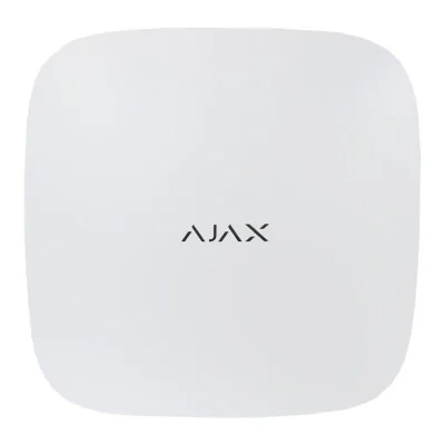 "Centrala alarma wireless AJAX HubPlus - alb; 2xSIM, 3G/2G, Ethernet, Wi-Fi - AJAX;Dispozitive conectate: 150, Utilizatori: 99, Incaperi: 50, Partitii: 25, Video: 50 camere sau DVR-uri, Sirene conectate: 10, Scenarii: 64; Comunicatii: Ethernet, Wi-Fi