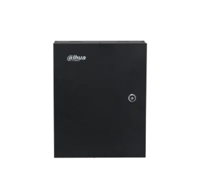 Centrala de control acces Dahua ASC2204C-S: -Comunicare TCP/IP -5x porturi RS-485 -4x porturi Wiegand -Pentru 4 usi -Pana la 100.000 utilizatori -Alimentare: 100-240VAC -Indice de protectie: IP20 -Protectie antivandal: IK04 -Tip utilizator (card): Ut
