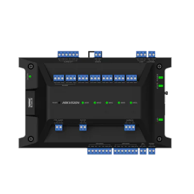 Centrală de control acces pentru 1 ușă HIKVISION DS-K2701X(P), alimentare 12 V DC