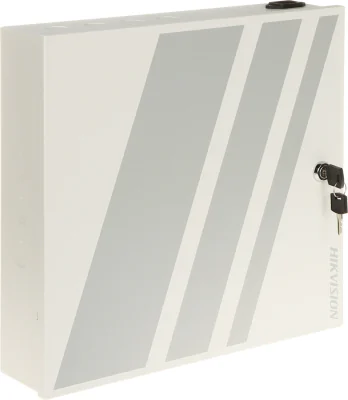 Centrală de control acces pentru 2 uși HIKVISION DS-K2702WX-E1, sursă integrată 100-240 V AC, PoE
