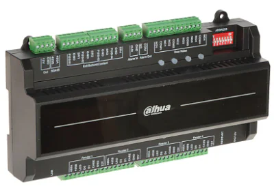 Centrală de control acces pentru 4 uși DAHUA DHI-ASC2204B-S, alimentare 12 V DC