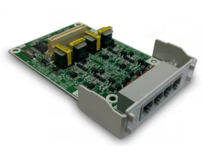 CENTRALE telefonice Panasonic Cartela extensie 4 linii CO cu CallerID "KX-HT82480X"