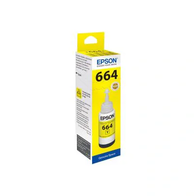Cerneală imprimantă EPSON T6644 Yellow ink bottle 70ml, galben, pentru Epson L100/L110/L200/L300/L355/L550