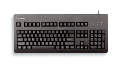 CHERRY G80-3000, Full-size (100%), Wired, USB, Mechanical, QWERTY, Grey