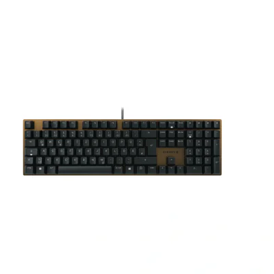 CHERRY KC 200 MX, Full-size (100%), Wired, USB, Mechanical, QWERTZ, Black, Bronze