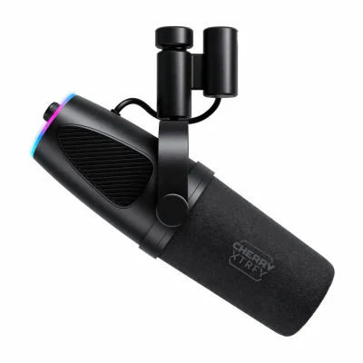 CHERRY NGALE X, Podcast microphone, 50 - 16000 Hz, 0.5%, 24 bit, 96 kHz, 12 mV/Pa