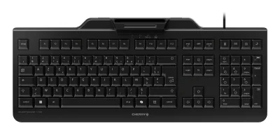 CHERRY Smart Board 1150, Full-size (100%), Wired, USB, AZERTY, Black