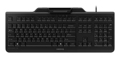 CHERRY Smart Board 1150, Full-size (100%), Wired, USB, QWERTY, Black