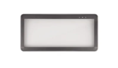 CHERRY EZClean, Keyboard cover, Black, Transparent