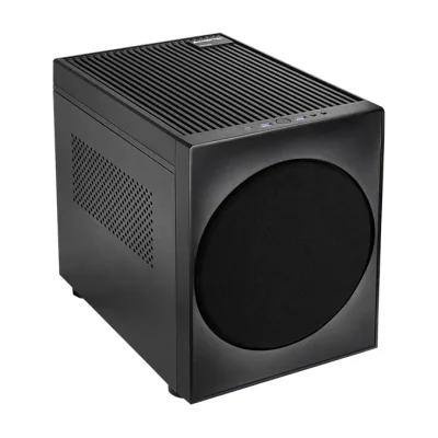 Chieftec CI-03B-OP, Cube, PC, Black, micro ATX, Mini-ATX, Home/Office, 16 cm