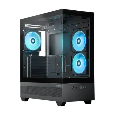 Chieftec GT-01B-OP, Midi Tower, PC, Black, ATX, micro ATX, Mini-ITX, Gaming, Multi