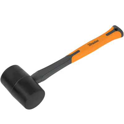 Ciocan de cauciuc BRADAS DIY-HF6022, cap 220 g, lungime 285 mm