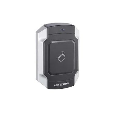 Cititor de card Mifare, DS-K1104M; Reads Mifare 1 card, Supports RS485 and Wiegand(W26/W34) protocol; Tamper-proof alarm, Dust-proof, IP65, Vandal Proof, IK10, Applied for 86 and 120 Gang Box;