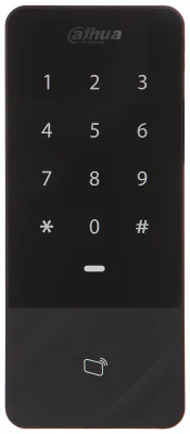 Cititor de carduri cu tastatură DAHUA ASI1201E, Black