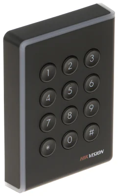 Cititor de carduri Mifare cu tastatură HIKVISION DS-K1108AMK, IP65