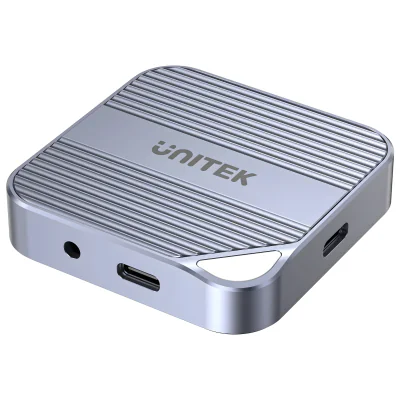 Cititor de carduri SD / microSD UNITEK S1244CGY01, MagSafe, USB-C