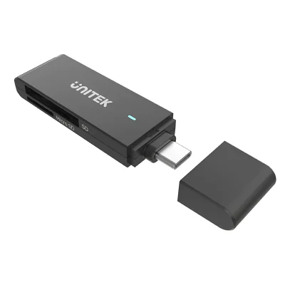 Cititor de carduri SD / microSD UNITEK Y-9328, USB-C
