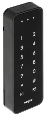 Cititor de proximitate cu tastatură Roger PRT84MF-B, 13,56 MHz