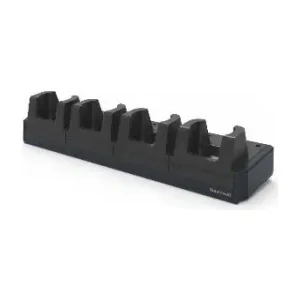 CK62 & EDA61K charging cradle for recharging 4 mobile computers. Kit includes dock, power supply. No power cord, sold separately.