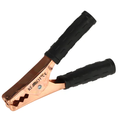 Clemă crocodil KEMOT KRO-200/B, neagră, 200 A