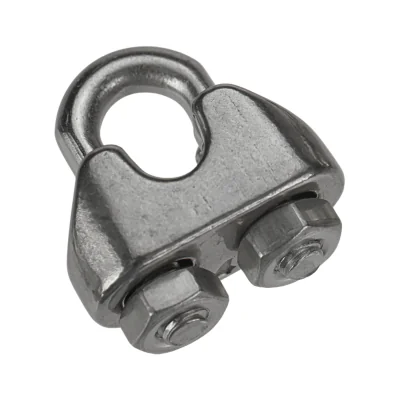 Clemă pentru cablu de oțel DELTA-OPTI ZL-4/INOX316, Ø 4 mm, inox AISI 316