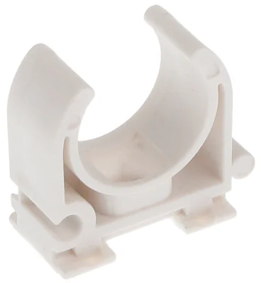 Clemă pentru tub de instalații electrice KU-20, Ø 20 mm