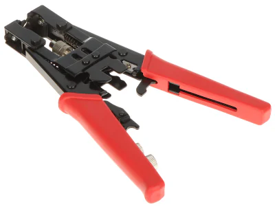 Clește de compresie Delta Tools HT-5082R, pentru mufe BNC, F și IEC