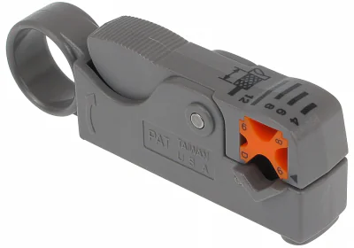 Clește de dezizolat Delta Tools HT-332, pentru cablu coaxial RG58, RG59