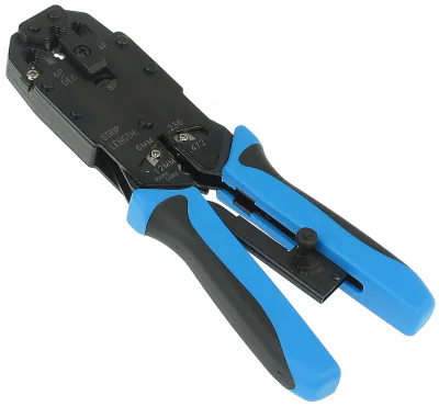 Clește de sertizat conectori RJ HT-2008AR, pentru mufe RJ45, RJ12, RJ11